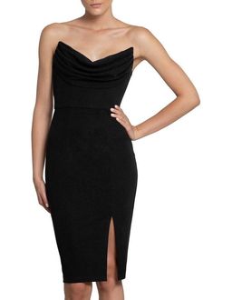 Bariano Mojito Cowl Dress Black Size 6 for rent on The Volte - image 1