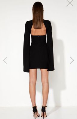 MOSSMAN SENSE OF MYSTERY DRESS (BLACK) - SIZE 10 for rent on The Volte - image 6