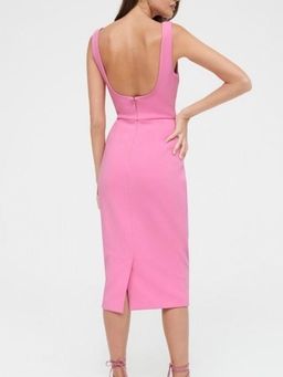 Mia Midi Dress - Pink for rent on The Volte - image 2