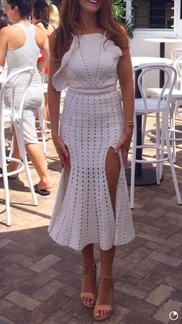 Alice McCall Room Is On Fire Crochet Dress in White Size 8 for rent on The Volte - image 4