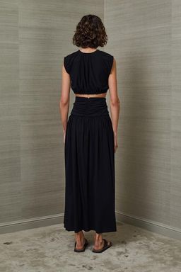 Bec & Bridge Black Minx Top and Skirt Set Black Size AU 8 for rent on The Volte - image 4