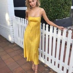 Only in Paris Slip - Marigold Yellow  for rent on The Volte - image 2