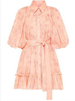 Aje Textural Mini Dress Floral Size 12 for rent on The Volte - image 2