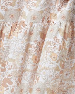 Charlie Holiday Agatha Floral Tiered Cotton Dress Print Size 8 for rent on The Volte - image 7