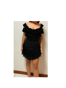 Alice McCall Love Birds Dress Black Size 8  for rent on The Volte - image 4