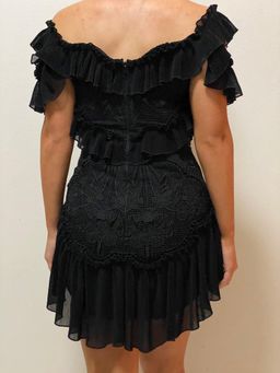 Alice McCall Love Birds Dress Black Size 8  for rent on The Volte - image 3