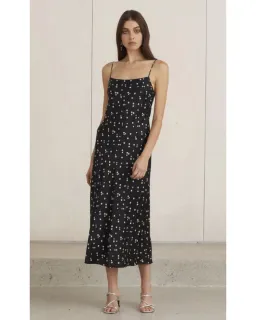 Bec & Bridge Miss Daisy Slip Dress in Black Size AU 8 for rent on The Volte - image 1