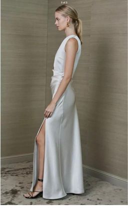 Bec & Bridge Alegra Asym Maxi Dress Cream Size 10 for rent on The Volte - image 2