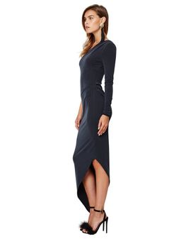 Bec & Bridge Normandie Asymmetrical Dress Black Size AU 6 for rent on The Volte - image 2