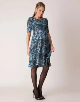 Seraphine Florrie Maternity Dress Floral Print Size 6 for rent on The Volte - image 1