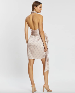 Misha Ceilllia Mini Dress Blush Size 4 for rent on The Volte - image 3