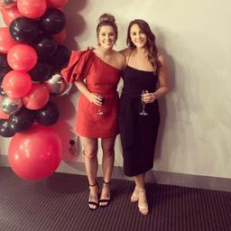 Nicola Finetti Eddy Red Dress Red Size 10 for rent on The Volte - image 2