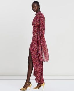 Camilla and Marc Lilia Ruched Dress Floral Size 6 for rent on The Volte - image 4