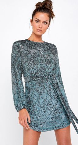 Mossman Night Fever Tie Dress Size 12 for rent on The Volte - image 1