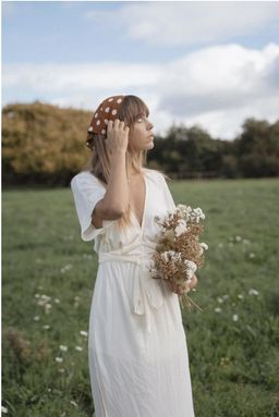 Melody maxi dress buttercream for rent on The Volte - image 2