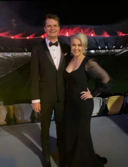 Rebecca Valance Barbie Cutout Gown Black Size 10 for rent on The Volte - image 3