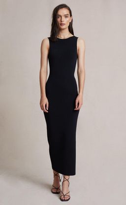 Bec & Bridge Sorbet Summer Midi Dress Black Size 8 for rent on The Volte - image 1