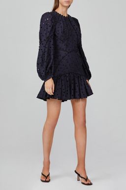 Acler Walker Dress Blue Size 6 for rent on The Volte - image 3