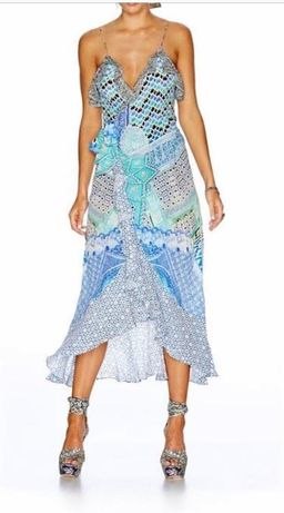 Camilla 'Sultans Gate' Wrap dress size 3 for rent on The Volte - image 1