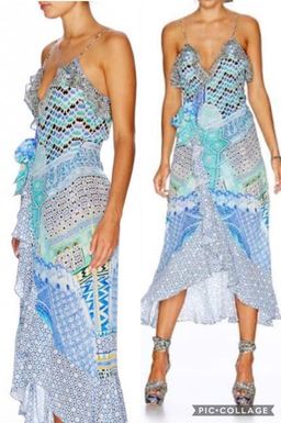 Camilla 'Sultans Gate' Wrap dress size 3 for rent on The Volte - image 2