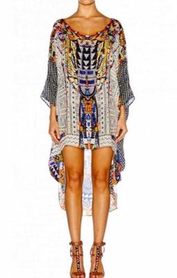 Camilla Echoes of Engai Scoop Back Hem Dress One Size for rent on The Volte - image 1