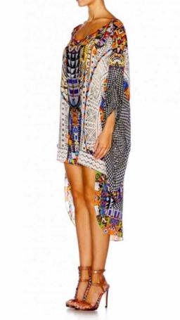 Camilla Echoes of Engai Scoop Back Hem Dress One Size for rent on The Volte - image 4