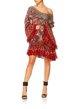 Camilla Queen Alika A Line Frill Dress Print Size 12 for rent on The Volte - image 8