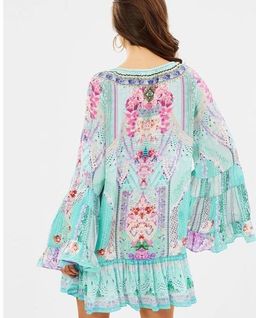 Camilla Garden State A Line Frill Mini Dress Size XL / AU 16 for rent on The Volte - image 4