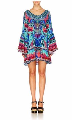 Camilla 'Skyfall' A Line Frill Dress Size M for rent on The Volte - image 1