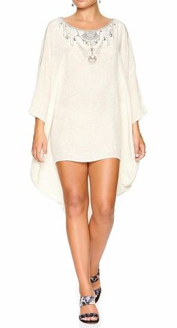 Camilla 'Dentelle Blanche' Scoop Back Free Size for rent on The Volte - image 4