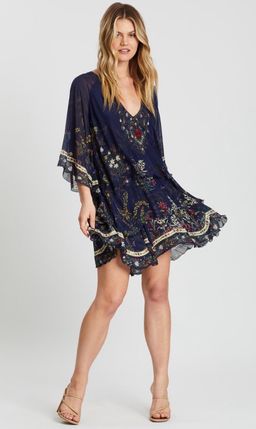 Camilla Wings in Arms Layered Frill Short Dress Print Size 12 for rent on The Volte - image 1