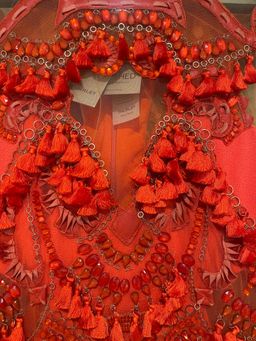 Thurley Cloud Nine Illusion Dress Red Size 10 for rent on The Volte - image 3