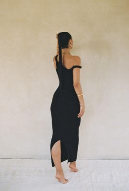 Johansen Long Poppy Dress Black Size 14 for rent on The Volte - image 4