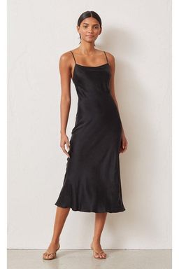 Bec & Bridge Classic Midi Dress Black Size 12 for rent on The Volte - image 1