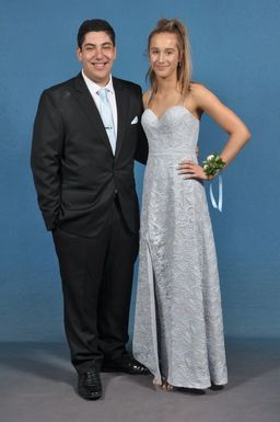 Elle Zeitoune Page Gown Sky Blue Size 8 for rent on The Volte - image 2