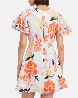 Talulah Effervescent Mini Dress Floral Size M / AU 10 for rent on The Volte - image 3