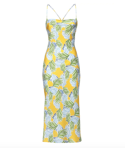 Bec and Bridge Palm Paradise Midi Dress Print Size 14 for rent on The Volte - image 2