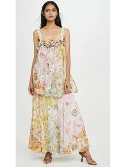 Zimmermann Super Eight Maxi Dress Floral Size 0 / AU 8 for rent on The Volte - image 1