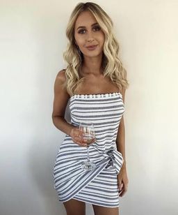 Bec and Bridge Sabino Wrap Dress Print Size 8  for rent on The Volte - image 2