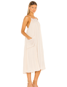 Spell Harmony Strappy Dress Cream Size 8 for rent on The Volte - image 2