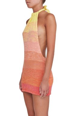 Bamba Sunset Dress Print Size 6 for rent on The Volte - image 2