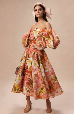 Acler Porter Dress Print Size 10 for rent on The Volte - image 1