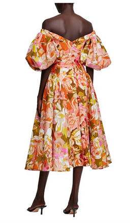 Acler Porter Dress Print Size 10 for rent on The Volte - image 3