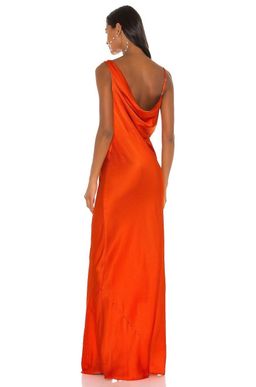 Jay Godfrey Justine Dress Orange Size 6 for rent on The Volte - image 2
