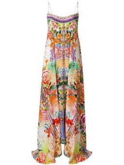  Camilla Flower Hour Full Hem Long Dress Print Size 8 for rent on The Volte - image 3