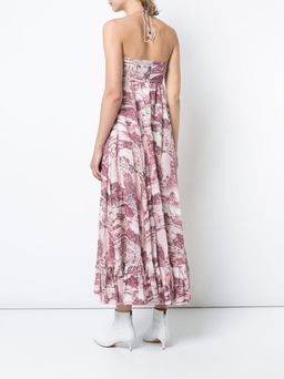 Zimmermann Linen Kali Hawaiian Dress Print Size 8  for rent on The Volte - image 3