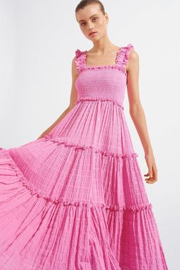 Steele Everley Dress Pink Size 10 for rent on The Volte - image 2
