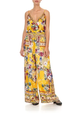 Camilla Crowned Roses Straight Leg Pants Size AU 10 for rent on The Volte - image 1