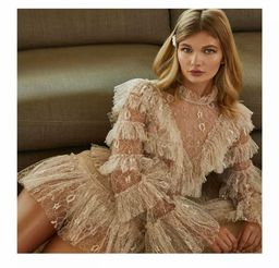 Alice McCall Foiled Zen Mini Dress Ballet Size 10 for rent on The Volte - image 4