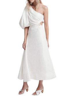 AJE Concept Dress White Size 10  for rent on The Volte - image 5